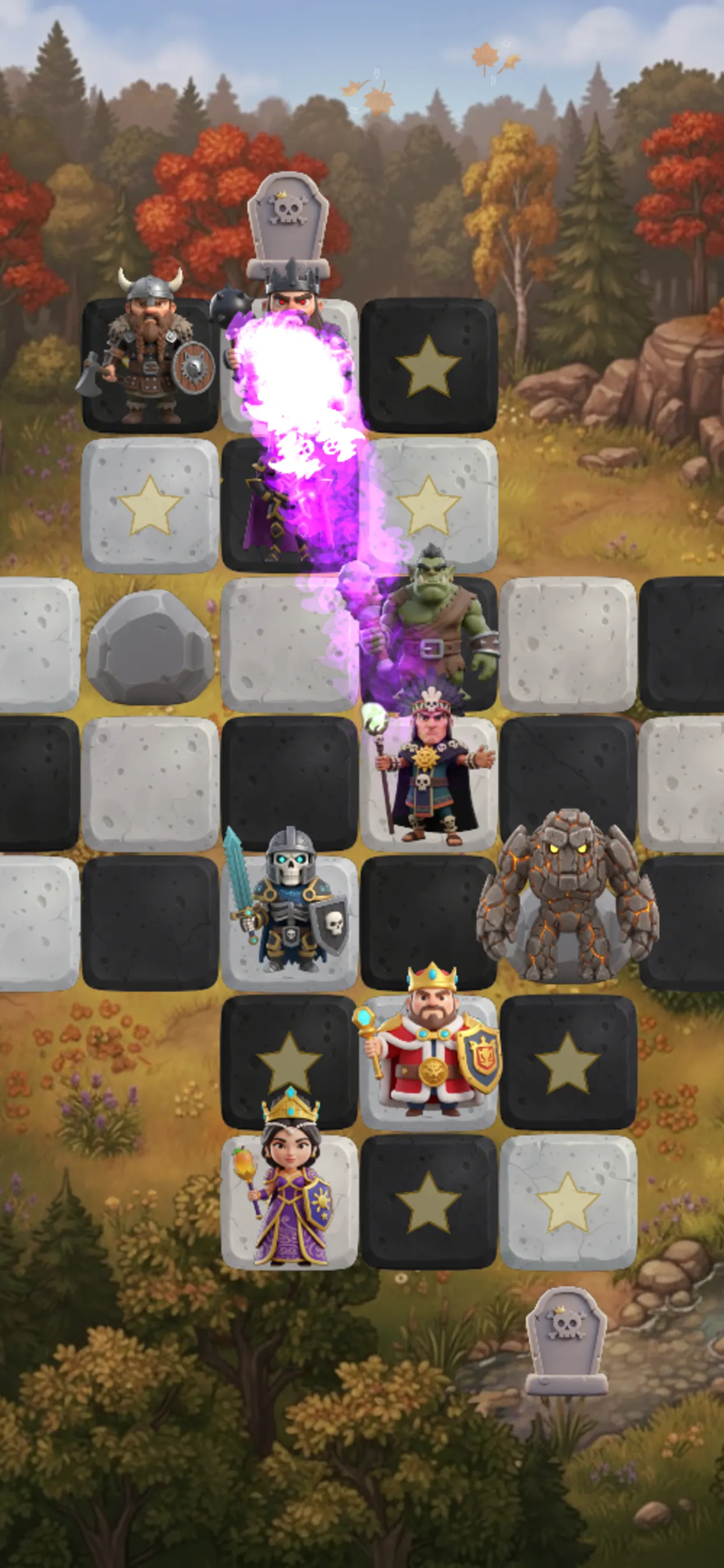 Soul Drain spell in portrait on a phone
